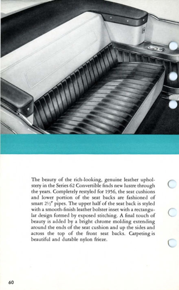 1956 Cadillac Salesmans Data Book Page 47